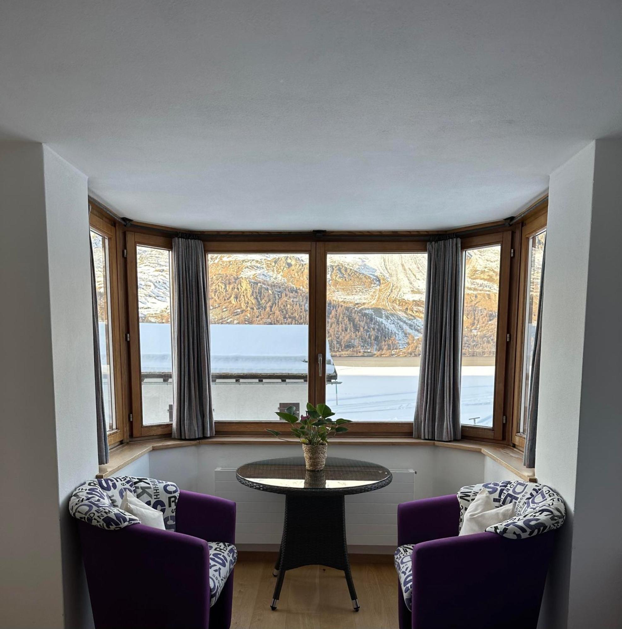 Hotel Ristorante Lagrev Малоя Екстериор снимка