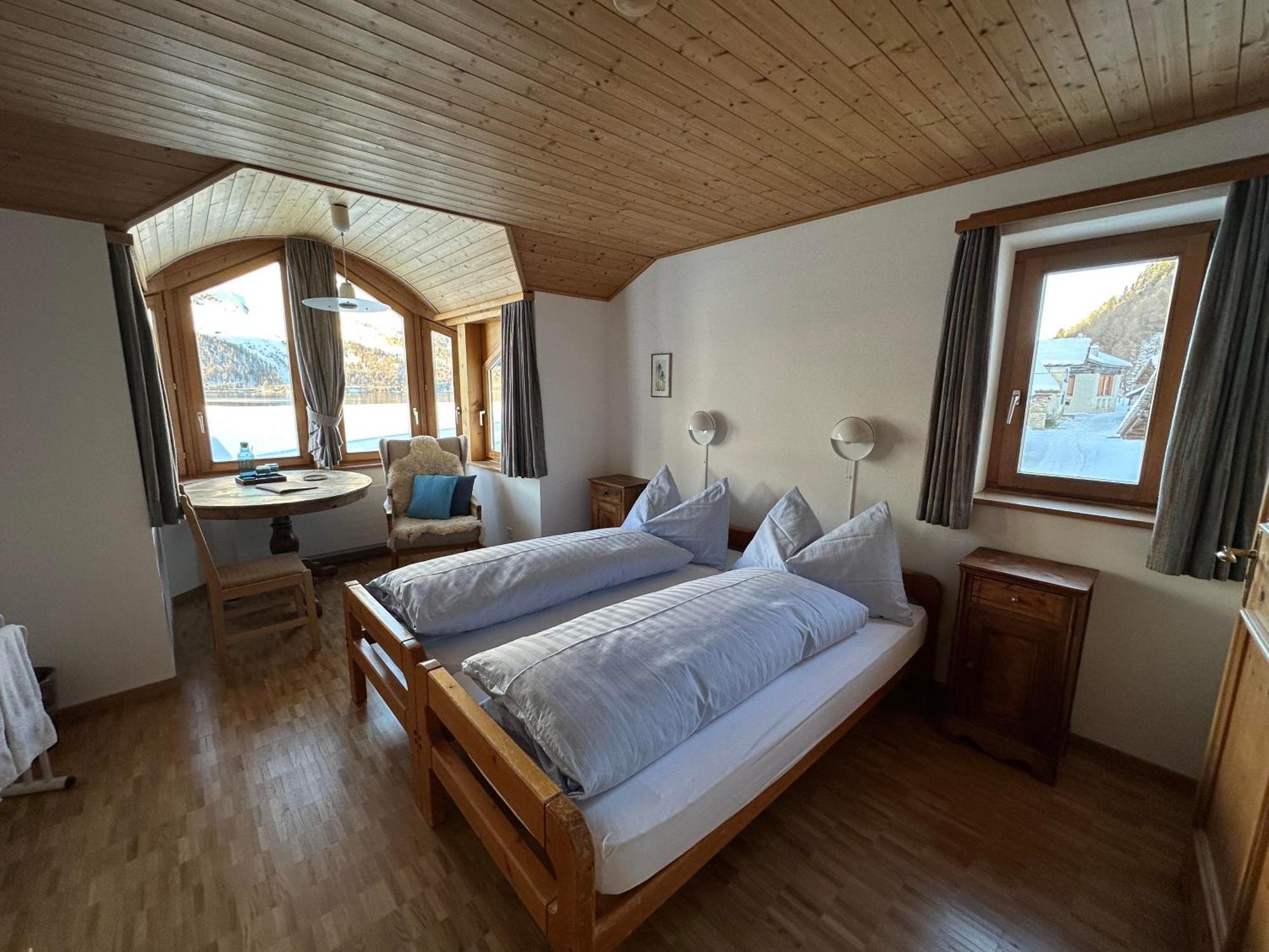 Hotel Ristorante Lagrev Малоя Екстериор снимка