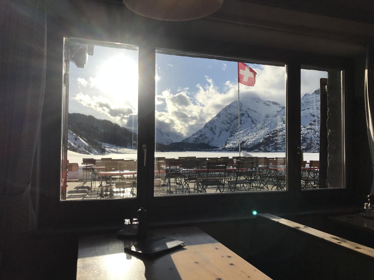 Hotel Ristorante Lagrev Малоя Екстериор снимка